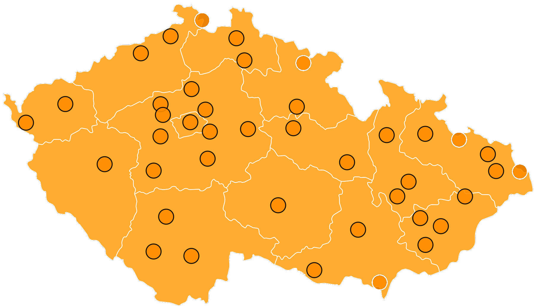 Jednadvacet - mapa bitcoinové komunity